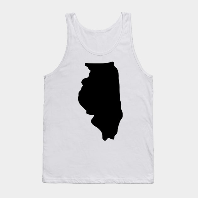 Illinois State Tank Top by sweetsixty